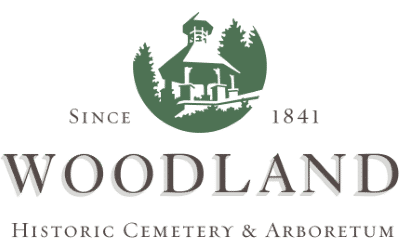 Woodland Cemetery & Arboretum Logo